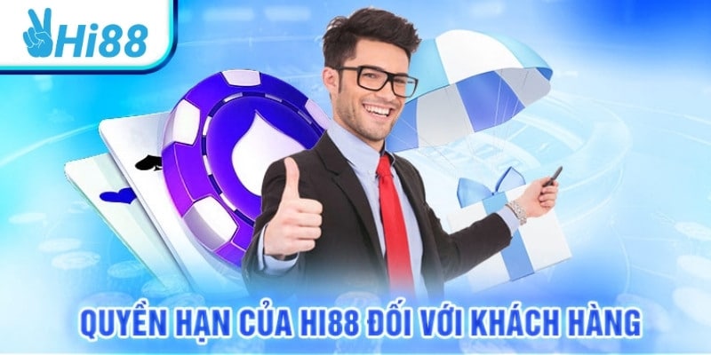 Nội dung chi tiết trong khoản mục quyền hạn của Hi88